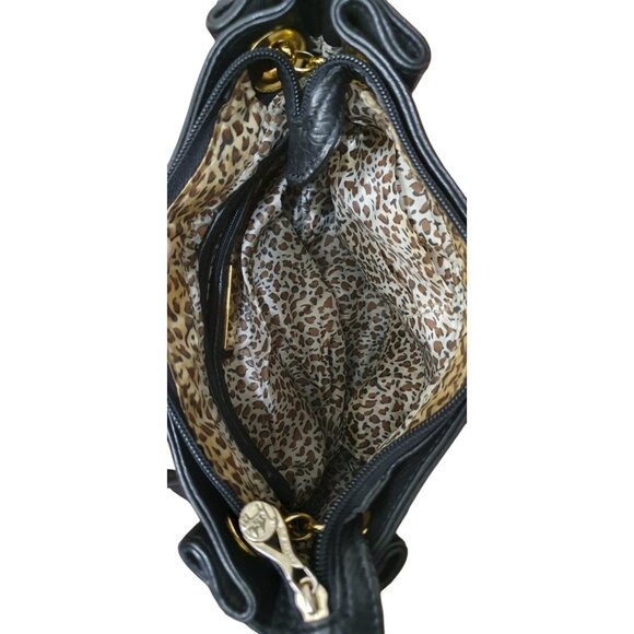 B.CAVALLI shoulder bag leather black - Picture 10 of 13
